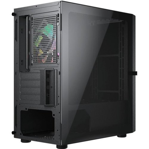 Корпус ігровий Cougar Purity RGB, mini-ITX/MicroATX, без блоку живлення, 1x120мм ARGB, скляне вікно, чорний