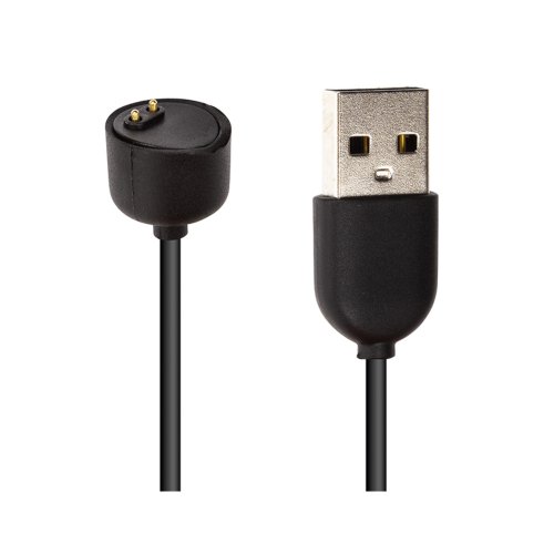 Зарядний кабель для смартгодинника PowerPlant, USB, для Xiaomi Mi Smart Band 5/6 (SW370375)