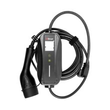 Зарядний пристрій для електромобілів HiSmart, Type 2 - Schuko (220V), 6-16A, 3.5kW, однофазний, 5м