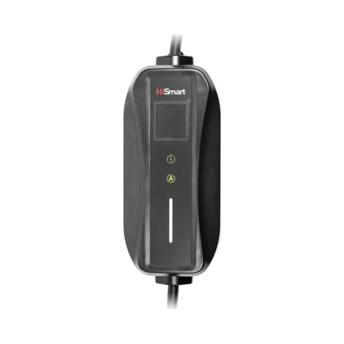 Зарядний пристрій для електромобілів HiSmart, Type 2 - Schuko (220V), 6-16A, 3.5kW, однофазний, 5м