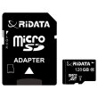 Карта пам'яті RiDATA, 128GB, microSDXC, Class 10 UHS-I, з SD адаптером (FF967403)