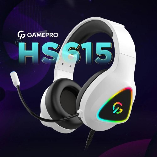 Гарнітура дротова GamePro HS615 White