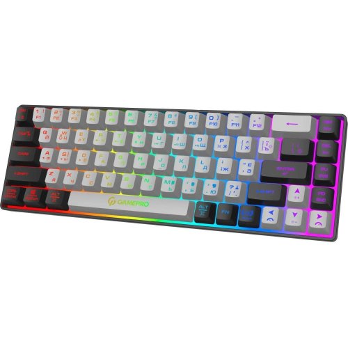 Клавіатура бездротова GamePro GK935 Wireless LED Black