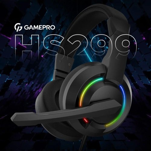 Гарнітура дротова GamePro HS299 Black