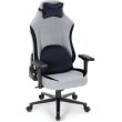 Крісло геймерське GamePro GC715LG Light Grey