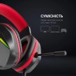 Гарнітура дротова GamePro HS311 RGB Black/Red