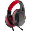 Гарнітура дротова GamePro HS311 RGB Black/Red