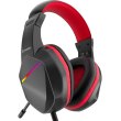 Гарнітура дротова GamePro HS311 RGB Black/Red