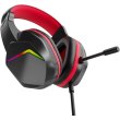 Гарнітура дротова GamePro HS311 RGB Black/Red