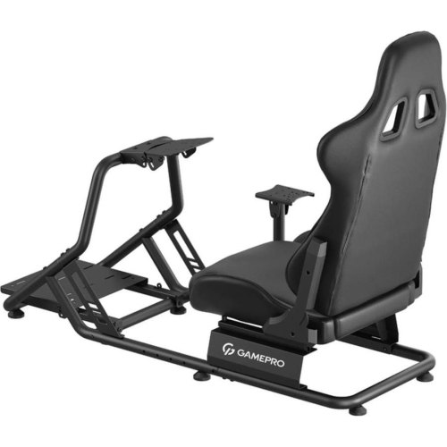 Крісло-кокпіт геймерське GamePro RS100, кріплення для руля, педалей та коробки передач