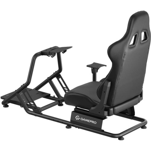 Крісло-кокпіт геймерське GamePro RS100, кріплення для руля, педалей та коробки передач