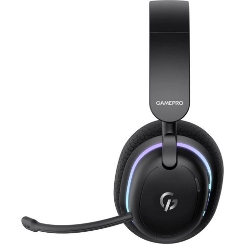 Гарнітура бездротова GamePro Asgard Bragi RGB 7.1 Tri-Mod Black (HSW250B)