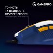 Миша дротова GamePro GM300BL USB Blue/White