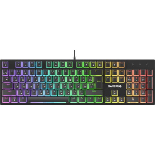 Клавіатура дротова GamePro MK85R Black