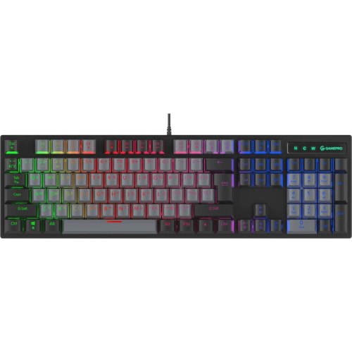 Клавіатура дротова GamePro MK105B Black