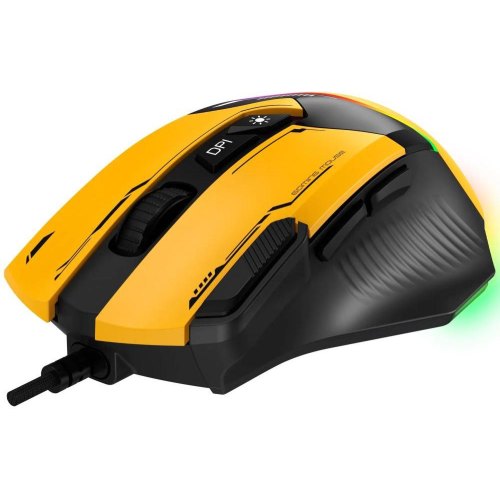 Миша дротова GamePro GM300Y USB Yellow/Black