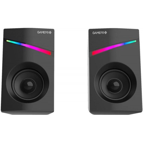 Акустична система 2.0 GamePro GS290 RGB USB Black