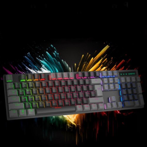 Клавіатура дротова GamePro MK105R Black