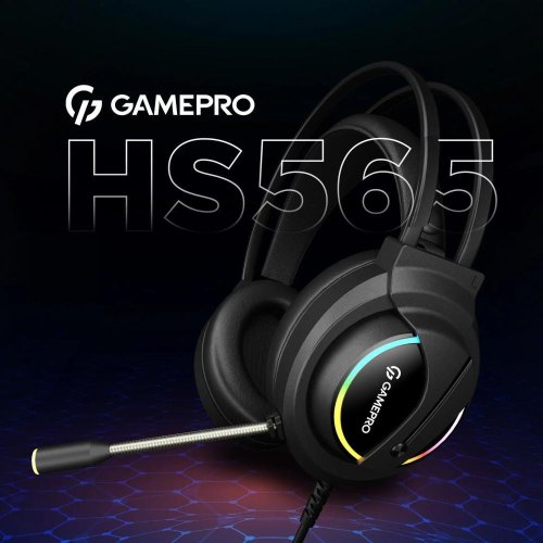 Гарнітура дротова GamePro HS565 Nitro Black