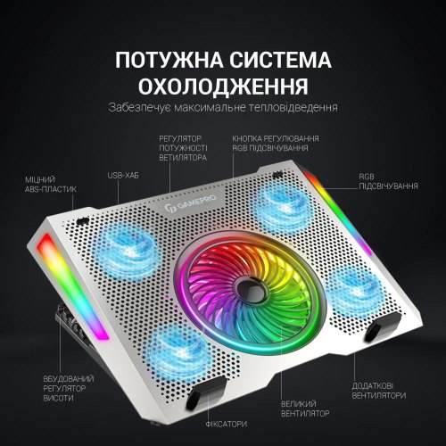 Підставка для ноутбука GamePro CP1270
