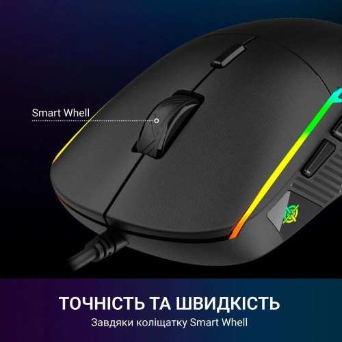 Миша дротова GamePro GM400 USB RGB Black