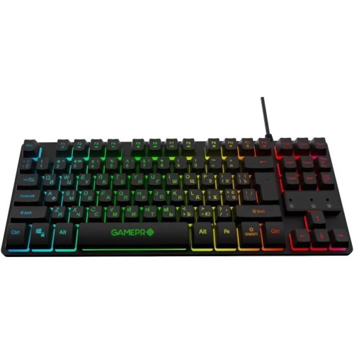 Клавіатура дротова GamePro GK537 Nitro USB Black