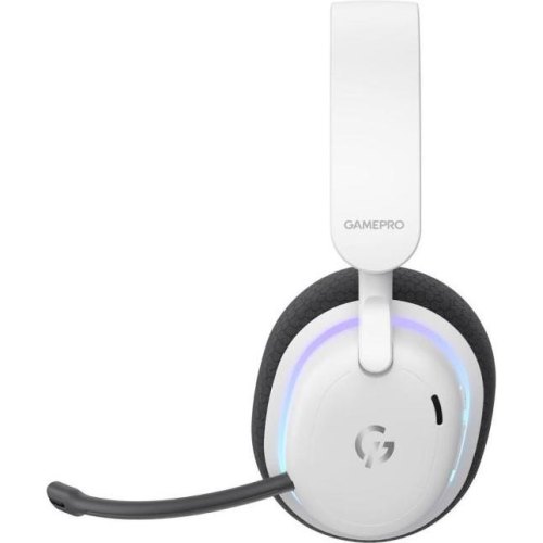 Гарнітура бездротова GamePro Asgard Bragi RGB 7.1 Tri-Mod White (HSW250W)