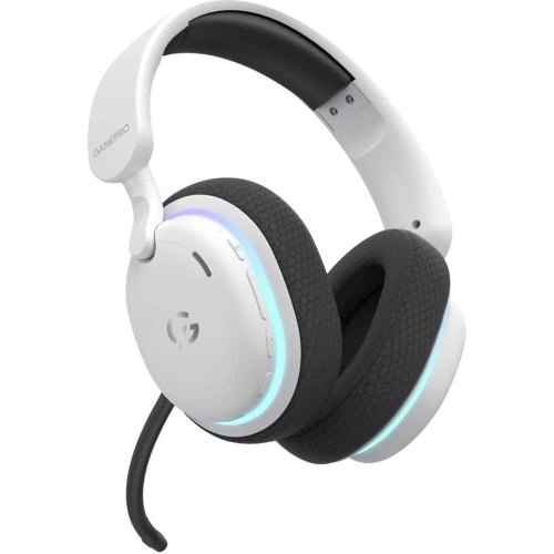 Гарнітура бездротова GamePro Asgard Bragi RGB 7.1 Tri-Mod White (HSW250W)