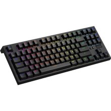 Клавіатура дротова GamePro MK180B, Hot-Swap, Red Swich, RGB, USB, UA, Black