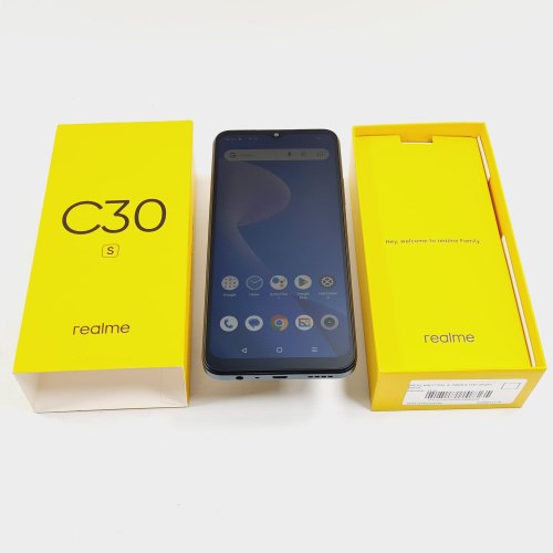 Смартфон Smartphone REALME C30s 4 GB/64 GB Stripe Black USED **