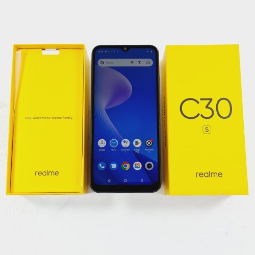 Смартфон Smartphone REALME C30s 2 GB/32 GB Stripe Black USED **