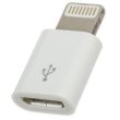 Перехідник PowerPlant, microUSB (F) - Lightning (M) (DV00DV4047)