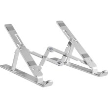 Підставка для ноутбука HiSmart LPS03-3, алюміній (HS082826)