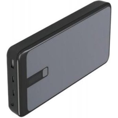 Зовнішній акумулятор Powerbank PowerPlant A16005, 25200mAh, PD 85W, DC5-20V 10 конекторів, USB-C, USB, QC 3.0 (PB931200)