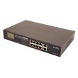 Комутатор некерований гігабітний Planet GSD-1002VHP, PoE, 8-Port 10/100/1000Mbps, 802.3atPoE+2Port