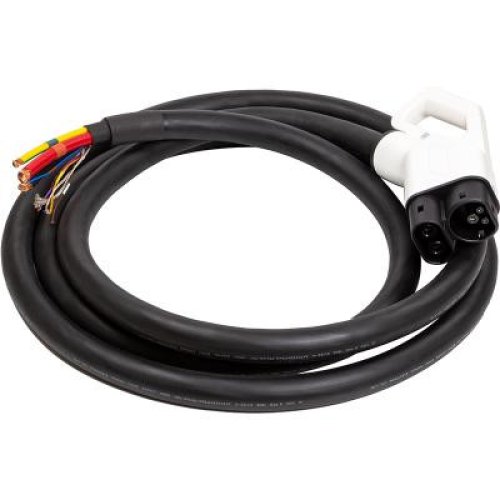 Конектор для зарядки електромобіля Duosida, CCS 2, 200A, трифазний, кабель 5м (EV200368)