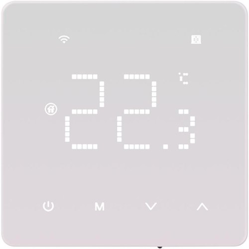 Термостат програмований TUYA, для опалення, Wi-Fi, 16A, 230VAC, білий (HT260003)