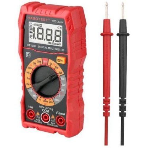 Мультиметр Habotest HT108L, DC600V/10A, AC600V