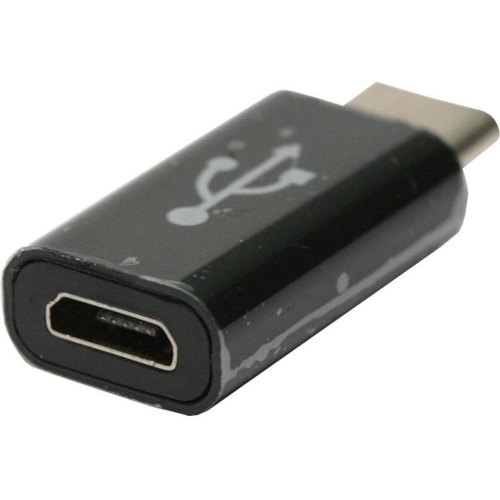 Перехідник PowerPlant, microUSB - USB Type-C (KD00AS1260)
