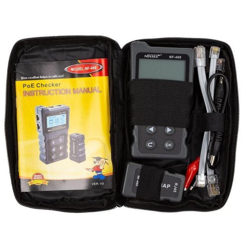 Тестер кабельний PoE мережевий Noyafa NF-488