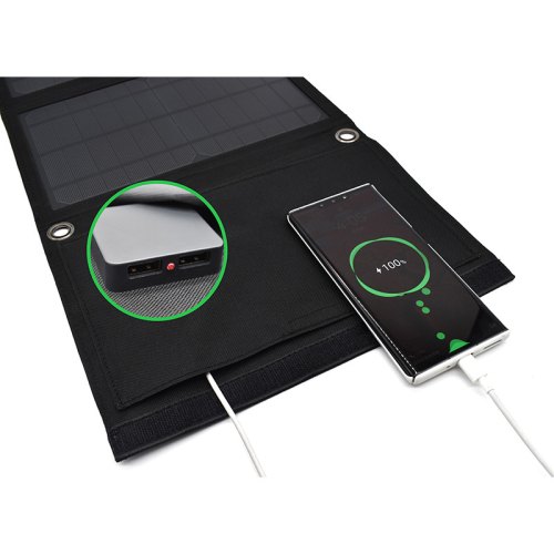 Сонячна панель PowerPlant, 14W, 2xUSB Type-A (PB930555)