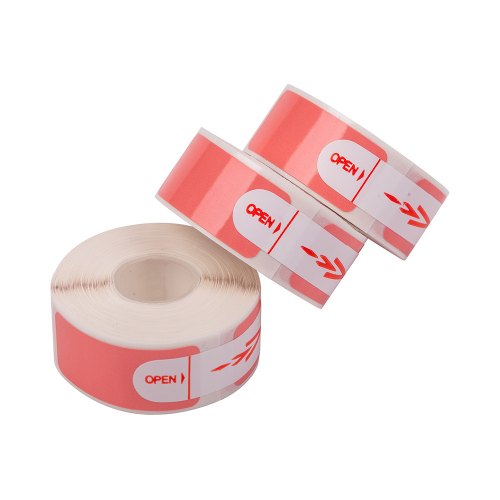 Термоетикетка Hismart, 30х12мм, для WP9525, рожева (HS083465)