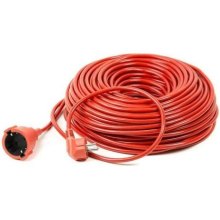 Мережевий подовжувач PowerPlant JY-3024/50, 50м, 3x1.5мм2, 10А, морозостійкий (PPCA10M50S1L)