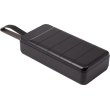 Зовнішній акумулятор Powerbank PowerPlant, 36000mAh, PD 20W, USB-C, 3xUSB, Lightning, Black (PB931422)