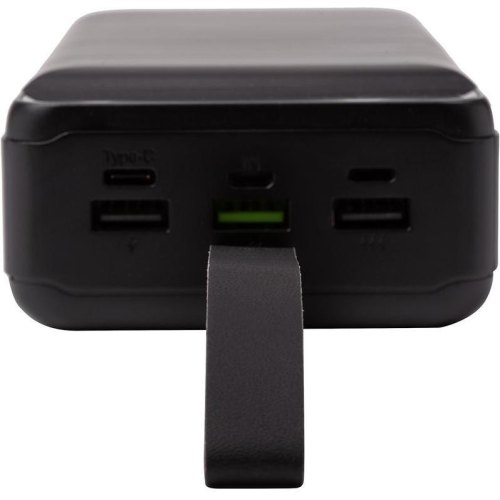Зовнішній акумулятор Powerbank PowerPlant, 36000mAh, PD 20W, USB-C, 3xUSB, Lightning, Black (PB931422)