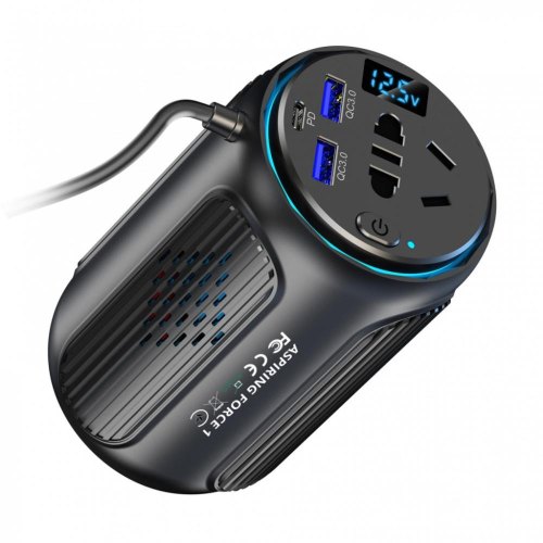 Автомобільний інвертор Aspiring Force 1, 150W, PD 20W (FC.150)