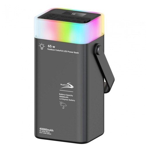 Зовнішній акумулятор Powerbank Aspiring Vigor 40, 40000mAh, PD65W (PPVG.V04)