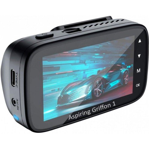 Відеореєстратор Aspiring Griffon 1 Dual, 4K, Speedcam, Wi-Fi, GPS (GR1-4KSDWG)