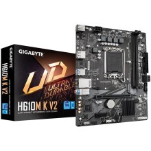 Mатеринська плата Gigabyte H610M K V2, s1700, Intel H610, mATX, DP/HDMI, 2xDDR5, 1xM.2, GbE LAN