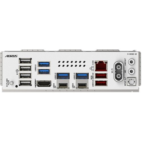 Mатеринська плата Gigabyte X870E AORUS ELITE WIFI7 ICE, sAM5, AMD X870E, ATX, HDMI/USB4(DP), 4x M.2, 2.5GbE LAN